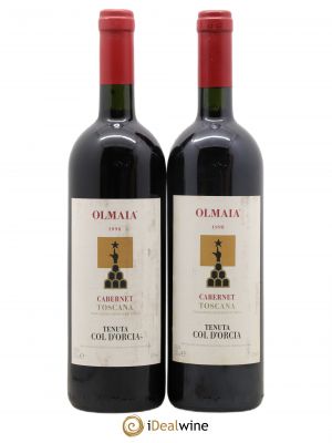 IGT Toscane Olmaia Tenuta Col d'Orcia 1998 - Lot of 2 Bottles