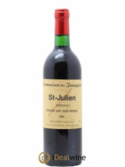 Domaine du Jaugaret  1983 - Lot of 1 Bottle