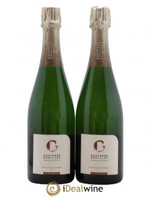 Champagne Brut Reflets de rivière Goutorbe-Bouillot  - Lot of 2 Bottles