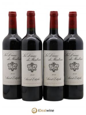 La Dame de Montrose Second Vin  2015 - Lot de 4 Bouteilles