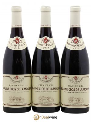 Beaune 1er Cru Clos de la Mousse Bouchard Père & Fils  2013 - Lot of 3 Bottles
