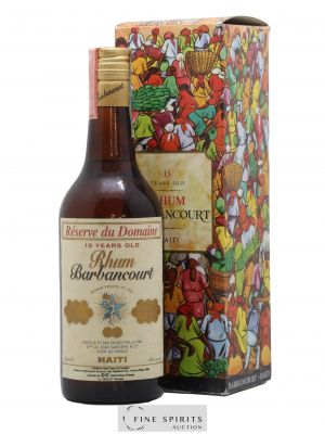 Barbancourt 15 years Of. Réserve du Domaine D&C Import   - Lot of 1 Bottle