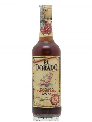 El Dorado 12 years Of. Superior (no reserve)  - Lot of 1 Bottle