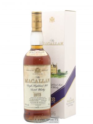 Macallan (The) 18 years 1973 Of. Sherry Wood Matured - bottled 1991 Gouin Import   - Lot de 1 Bouteille