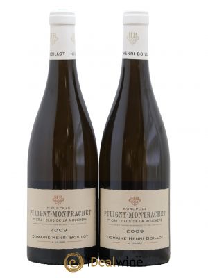 Puligny-Montrachet 1er Cru Clos de la Mouchère Henri Boillot (Domaine) 2009 - Lot de 2 Bottles