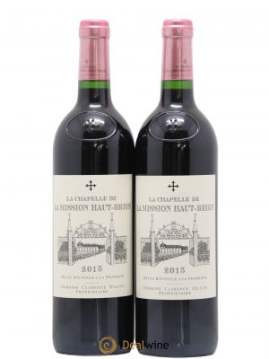 La Chapelle de La Mission Haut-Brion Second Vin  2015 - Lot of 2 Bottles