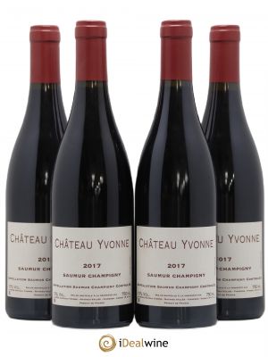 Saumur-Champigny Château Yvonne  2017 - Lot of 4 Bottles