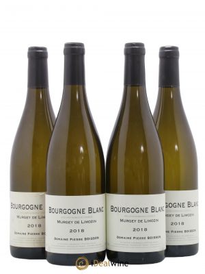 Bourgogne Murgey de Limozin Pierre Boisson (Domaine) (sans prix de réserve) 2018 - Lot de 4 Bouteilles