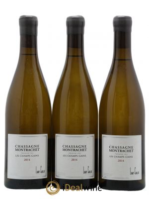 Chassagne-Montrachet 1er Cru Les Champs Gains Lamy-Caillat  2014 - Lot of 3 Bottles