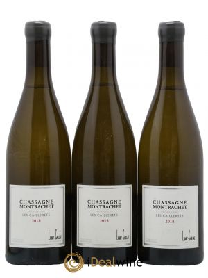 Chassagne-Montrachet 1er Cru Cailleret Lamy-Caillat (Domaine)  2018 - Lotto di 3 Bottiglie