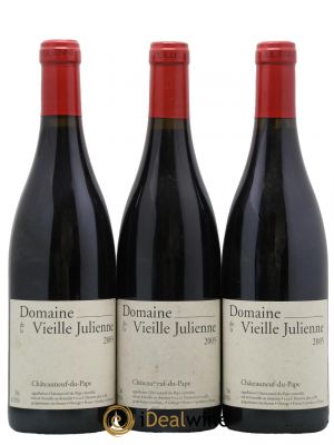 Châteauneuf-du-Pape Vieille Julienne (Domaine de la) Jean-Paul Daumen 2005 - Lot de 3 Bottles