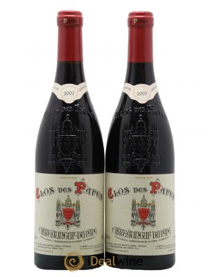 Châteauneuf-du-Pape Clos des Papes - Paul Avril 2007 - Lot de 2 Bottles