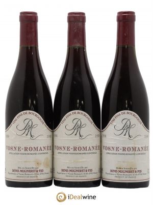 Vosne-Romanée Denis Mugneret 1998 - Lot of 3 Bottles