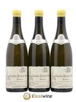 Chablis 1er Cru Butteaux Raveneau (Domaine)  2012 - Lot of 3 Bottles