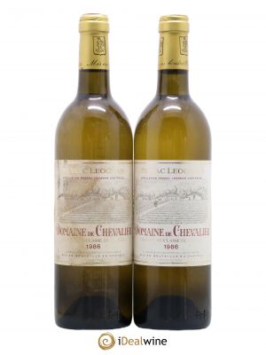 Domaine de Chevalier Cru Classé de Graves  1986 - Lot of 2 Bottles