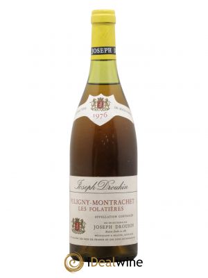 Puligny-Montrachet 1er Cru Folatières Joseph Drouhin 1976 - Lot de 1 Bottle