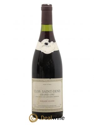 Clos Saint-Denis Grand Cru Domaine Lignier 1992 - Lot de 1 Bottle