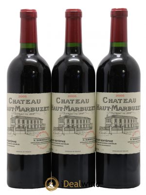 Château Haut Marbuzet 2005 - Lot de 3 Bottles
