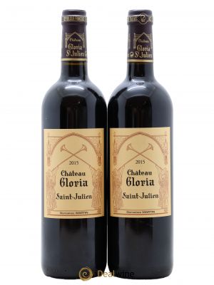 Château Gloria  2015 - Lot of 2 Bottles