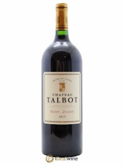 Château Talbot 4ème Grand Cru Classé  2015 - Lot of 1 Magnum