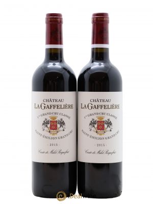 Château la Gaffelière 1er Grand Cru Classé B  2015 - Lot of 2 Bottles