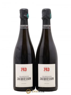 Cuvée 743 Jacquesson Extra Brut   - Lot of 2 Bottles