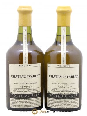 Côtes du Jura Vin jaune Château d'Arlay  1992 - Lot of 2 Bottles
