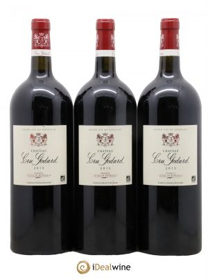 Côtes de Francs Château Cru Godard (sans prix de réserve) 2015 - Lot de 3 Magnums