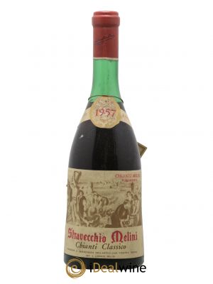 Chianti Classico DOCG Stravecchio Melini 1957 - Lot de 1 Bottiglia