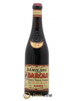 Barolo DOCG Canubio Damilano 1959 - Lot of 1 Bottle