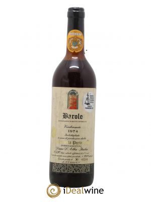 Barolo DOCG Cantina della Porta Rossa 1974 - Lot of 1 Bottle