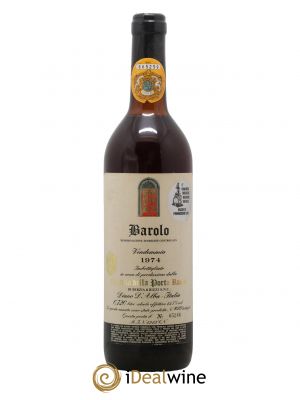 Barolo DOCG Cantina della Porta Rossa 1974 - Posten von 1 Flasche