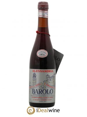 Barolo DOCG Alessandria Luigi 1974 - Lot of 1 Bottle