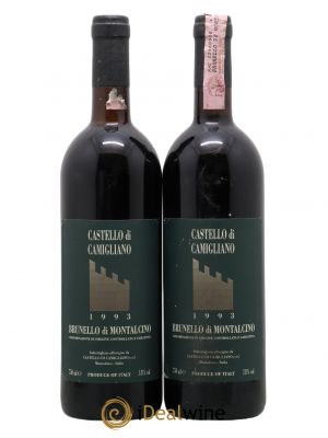 Brunello di Montalcino DOCG Castello di Camigliano 1993 - Lot of 2 Bottles