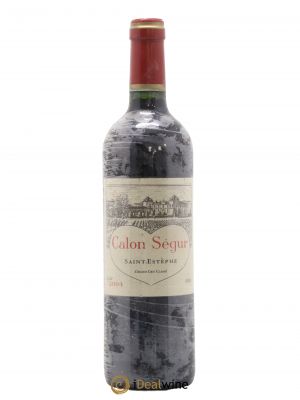 Château Calon Ségur 3ème Grand Cru Classé  2004 - Lot of 1 Bottle