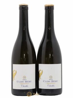 Chablis Clos Béru Monopole Château de Béru  2017 - Lot of 2 Bottles