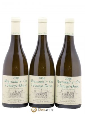Meursault 1er Cru Le Poruzot-Dessus Rémi Jobard (Domaine)  2006 - Lot of 3 Bottles