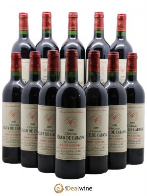 Château Ségur de Cabanac Cru Bourgeois  2000 - Lot of 12 Bottles