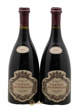 Pommard Château de Pommard  2003 - Lot of 2 Bottles
