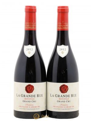 La Grande Rue Grand Cru François Lamarche  2012 - Lot of 2 Bottles
