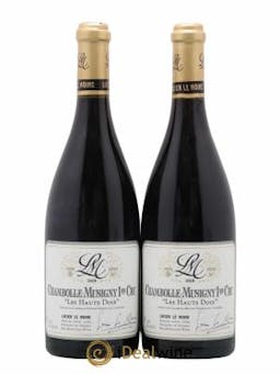Chambolle-Musigny 1er Cru Les Hauts Doix Lucien Le Moine  2018 - Lot of 2 Bottles
