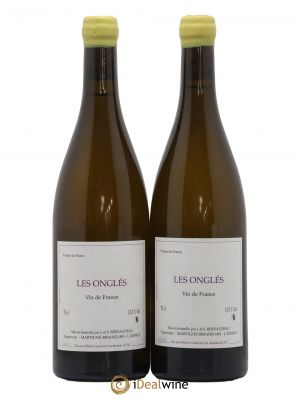 Vin de France Les Onglés Stéphane Bernaudeau (Domaine)  2018 - Lot of 2 Bottles