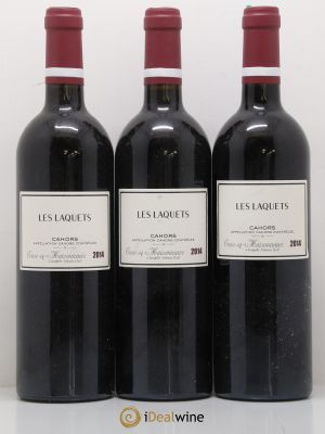 Cahors Les Laquets Cosse-Maisonneuve (Domaine)  2014 - Lot of 3 Bottles
