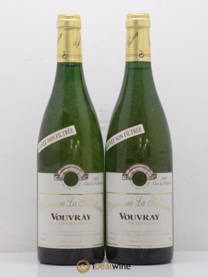 Vouvray Clos la Valinière Domaine de la Saboterie Christian Chaussard 1997 - Lot of 2 Bottles