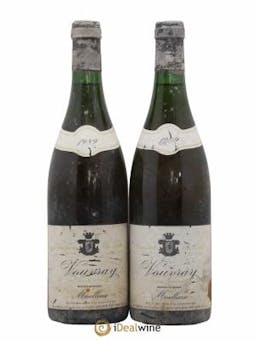 Vouvray Moelleux Clos Naudin - Philippe Foreau  1989 - Lot of 2 Bottles