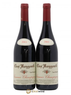 Saumur-Champigny Les Poyeux Clos Rougeard  2003 - Lot of 2 Bottles