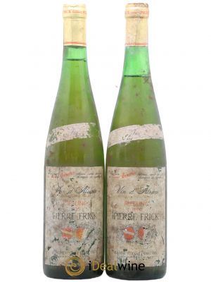 Riesling Gris Domaine Frick 1990 - Lot of 2 Bottles