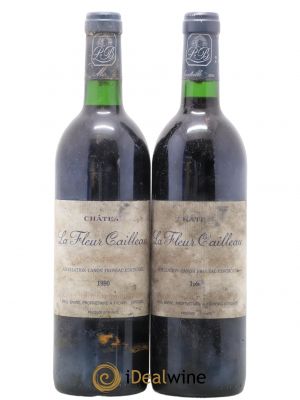 Canon-Fronsac Château La Fleur Cailleau 1990 - Lot of 2 Bottles