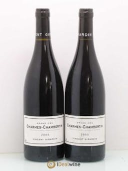 Charmes-Chambertin Grand Cru Vincent Girardin (Domaine)  2005 - Lot of 2 Bottles
