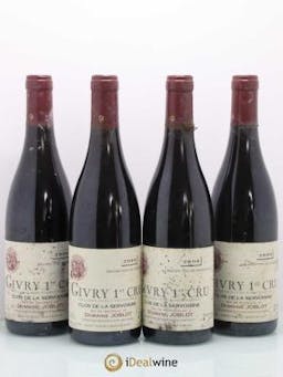 Givry 1er Cru Clos de la Servoisine Joblot (Domaine)  2008 - Lot of 4 Bottles